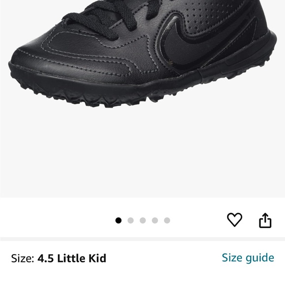 Nike Unisex-Child Jr. Tiempo Legend size 10 Club Tf Sneaker - Picture 6 of 8